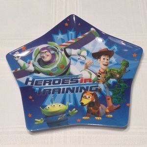 Toy Story Star Plastic Children’s Plate Heroes in Training